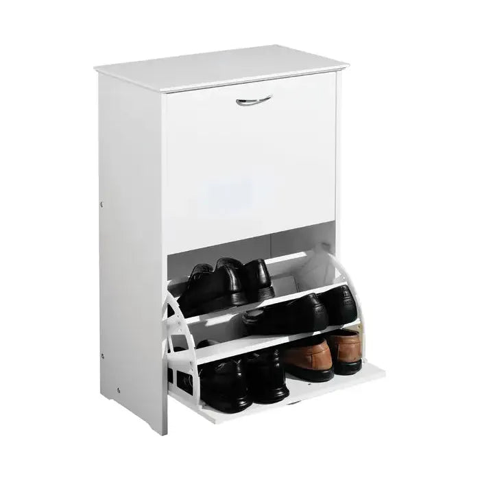 Ryan White Finish Shoe Storage Cupboard