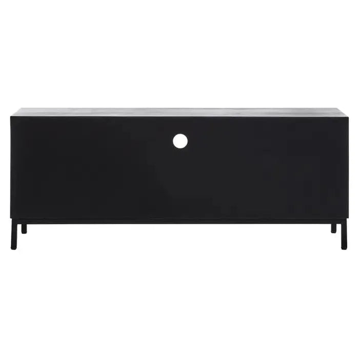 Lombok Black Frame Media Unit