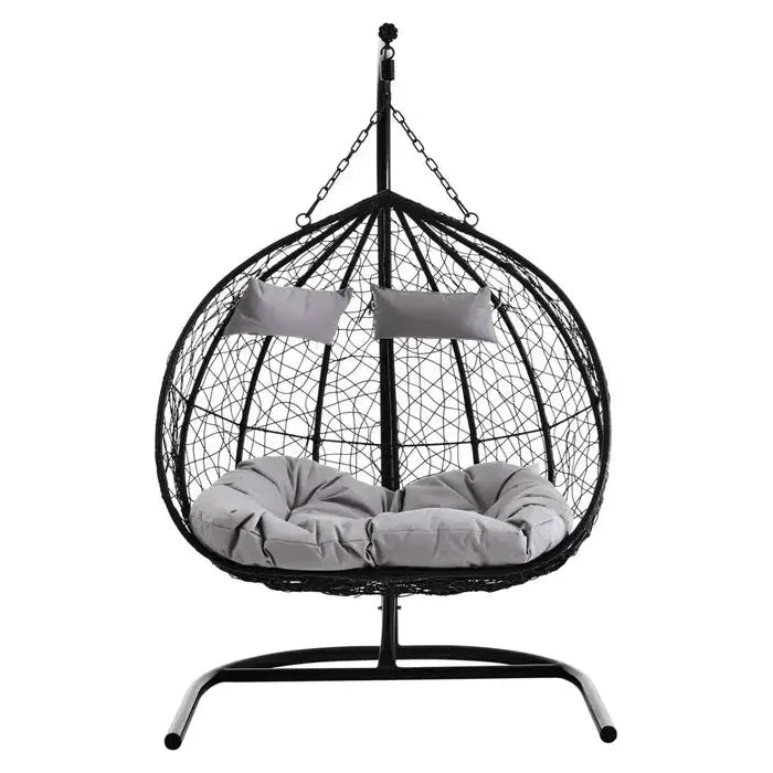 Goa Double Black Hanging Chair