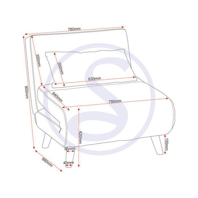 Astoria Chair Bed Seconique