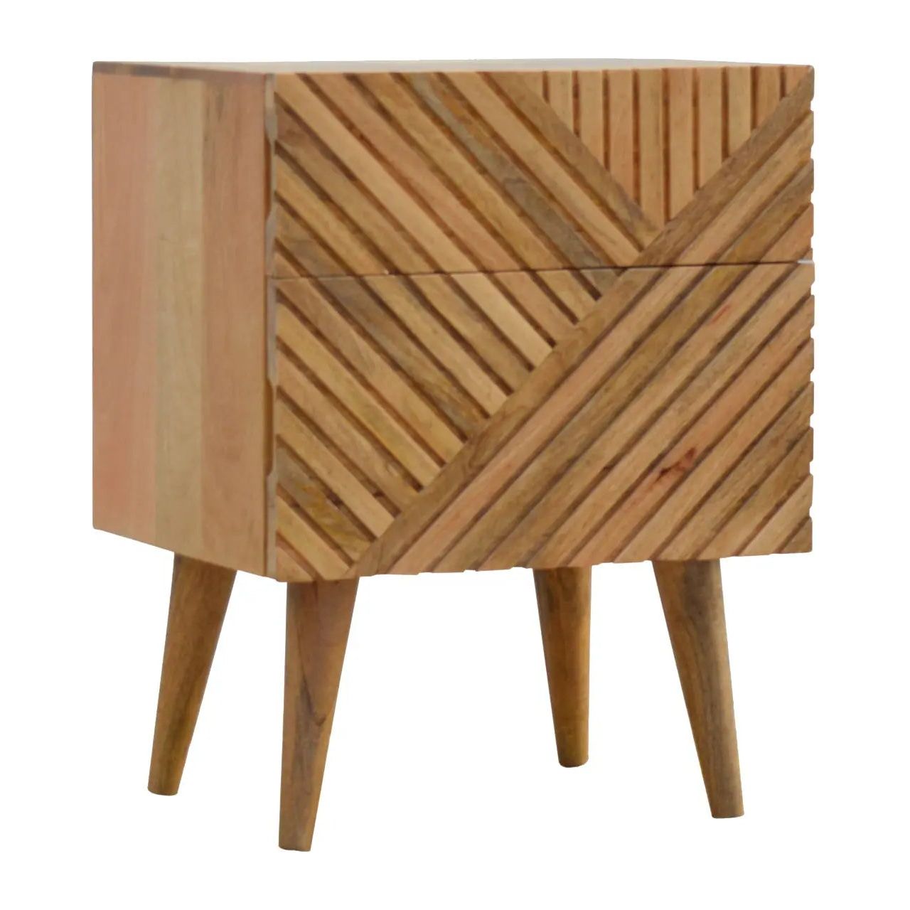 Lille 2 Drawer Bedside Cabinet Artisan furniture