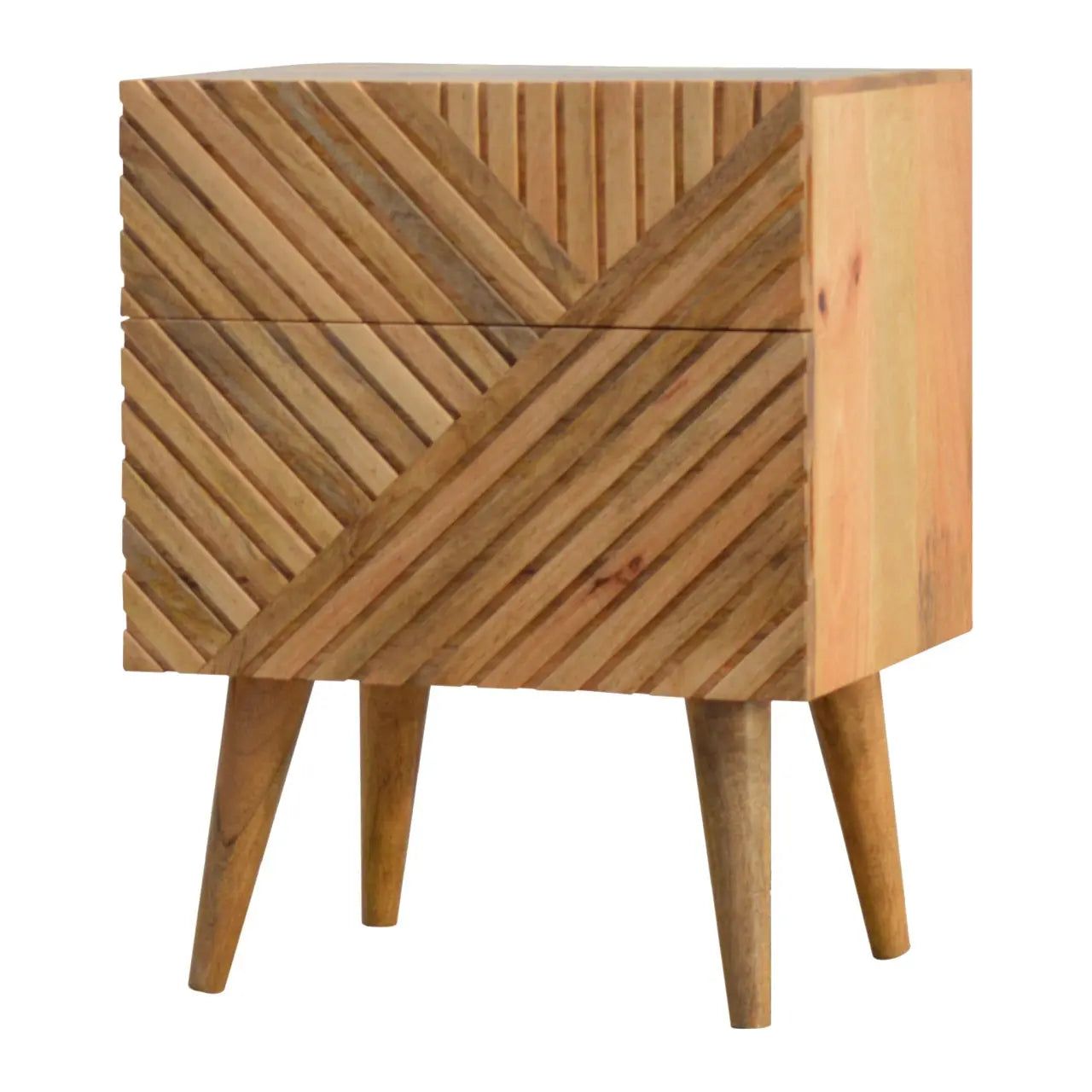 Lille 2 Drawer Bedside Cabinet Artisan furniture