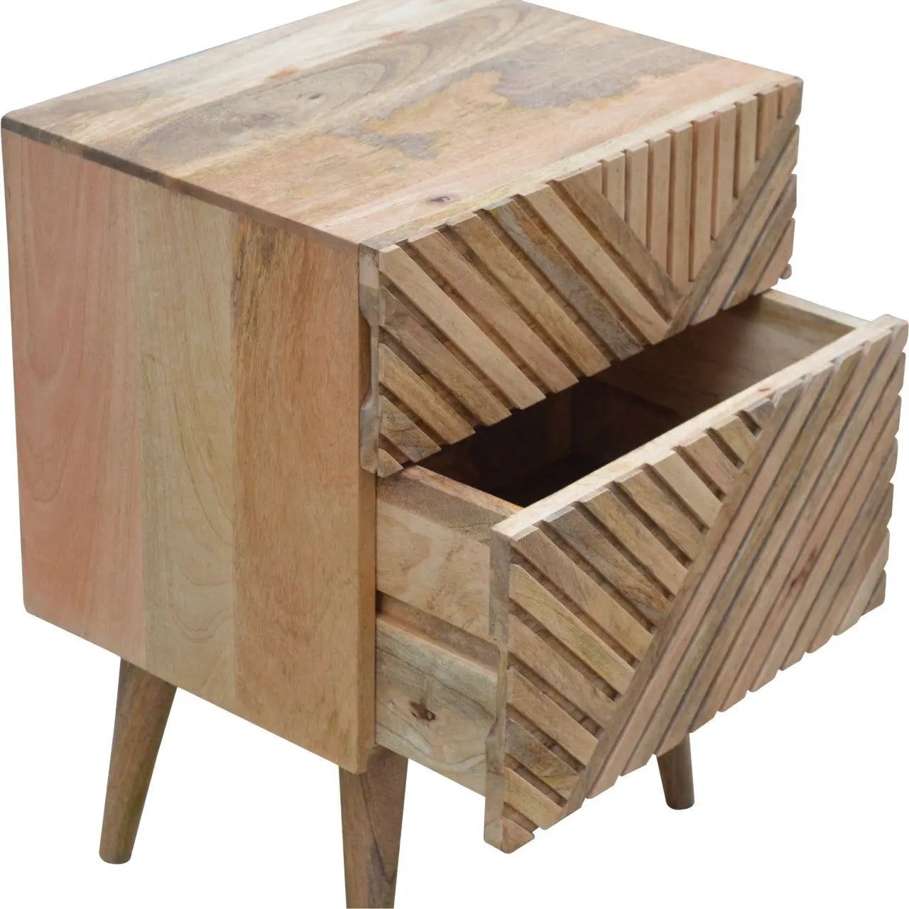 Lille 2 Drawer Bedside Cabinet Artisan furniture